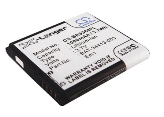 Blackberry Curve 9370 batteri (1000 mAh 3.7 V) Blackberry Curve 9370 batteri (1000 mAh 3.7 V)