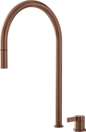 Lavabo Alkymist 787 RS kjøkkenkran med uttrekkbar servant, kobber