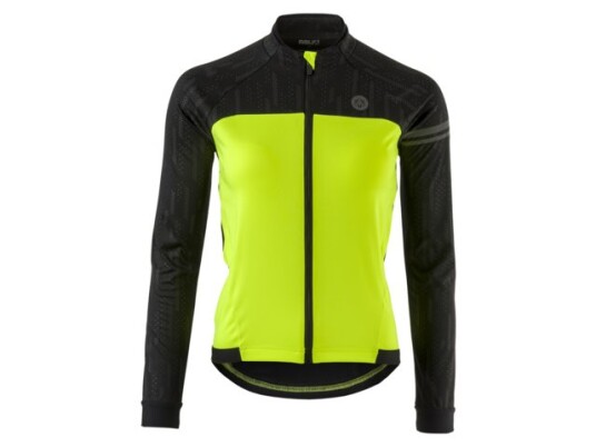 AGU Winter Hivis Jakke Sort/Gul Med Refleks Dame