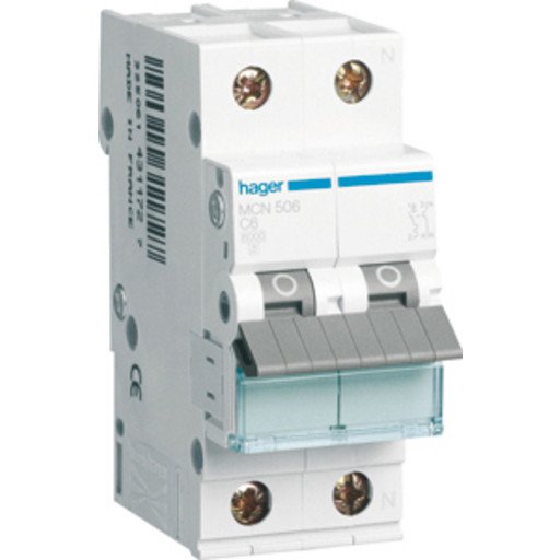 Hager Miniature circuit breaker mcb 1p+n 6ka c-13a (3250614314278) Hager Miniature circuit breaker mcb 1p+n 6ka c-13a (3250614314278)