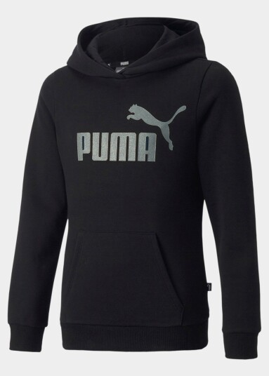 Puma Ess+ Logo Hoodie Fl G Puma Black 116 Hoodies Puma Ess+ Logo Hoodie Fl G Puma Black 116 Hoodies