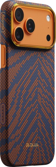 Pitaka Edge Case, Cloud Dusk - iPhone 17 Pro - Burning Orange Pitaka Edge Case, Cloud Dusk - iPhone 17 Pro - Burning Orange