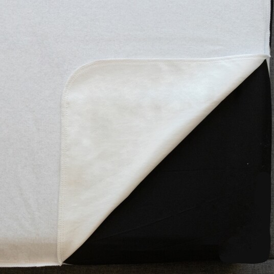 Borg Living Tisselaken - 100cm - Hvit - Borg Living