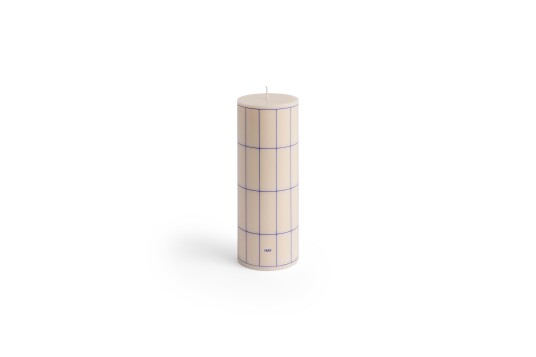 Hay Column Kubbelys Medium Blå / Off white Hay Column Kubbelys Medium Blå / Off white