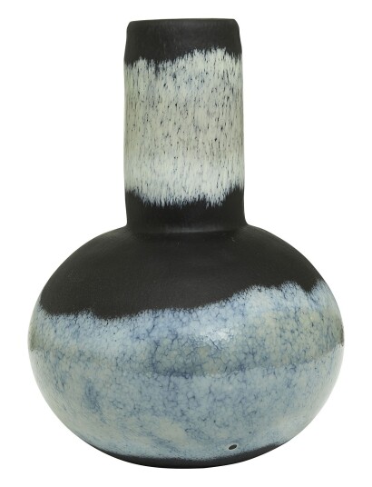 Jakobsdals Vase Ombre Patterned BLACK H19CM