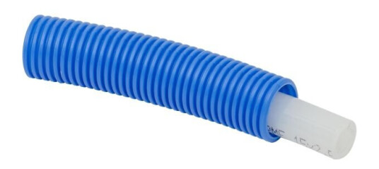Gelia 3006016141 Rør-i-rør universalrør Blått beskyttelsesrør 25 m Installasjon