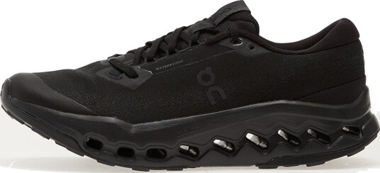 On Women"s Cloudsurfer Trail 2 Waterproof Black/Black 42
