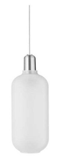 Amp Lampe Large EU Matt/Hvit
