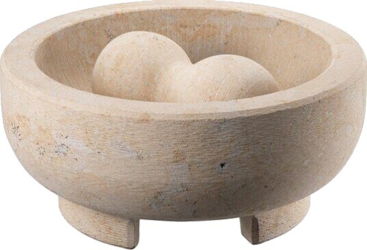 Sabor Morter 20 cm beige marmor