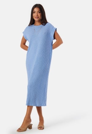 Pieces Pclena SS midi dress Blue XS Pieces Pclena SS midi dress Blue XS
