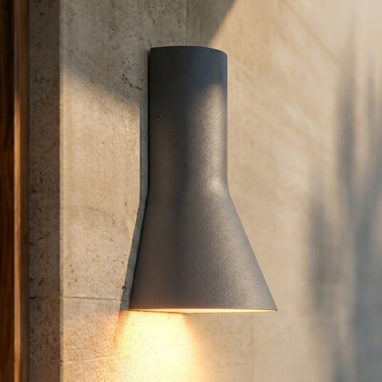 Utelampe Lucande Zephy Svart Aluminium Moderne 15 21 Svart