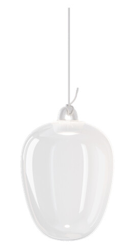 Lodes Oblò Taklampe Medium 2700K Klar/ Hvit
