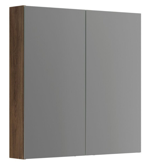 Dansani Inzo Style Speilskap 2 Dører B60-100xh80xd15 Brun eik / 80cm Dansani Inzo Style Speilskap 2 Dører B60-100xh80xd15 Brun eik / 80cm