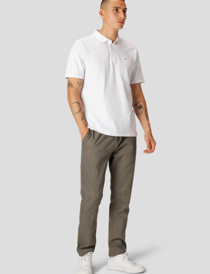 Clean Cut Copenhagen Silkeborg Stretch Polo - White - XXL Clean Cut Copenhagen Silkeborg Stretch Polo - White - XXL