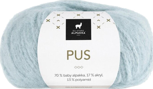 DSA Pus garn 4019 Lys blå