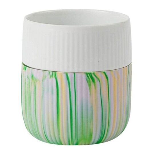 Royal Copenhagen Riflet Contrast krus 35 cl limeburst grønn Royal Copenhagen Riflet Contrast krus 35 cl limeburst grønn