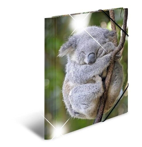 HERMA Sammelmappe A4 Glossy Koala Polypropylen HERMA Sammelmappe A4 Glossy Koala Polypropylen