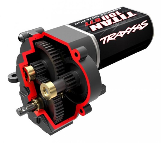 Traxxas 9791R Transmission Crawl Gearing Complete with Motor TRX