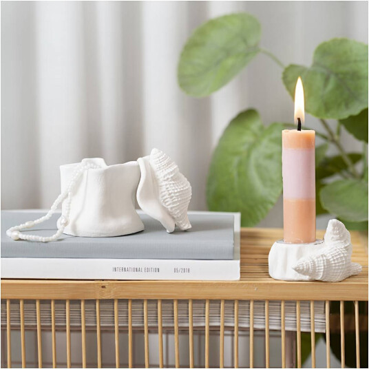 Creativ Company Hobbysett Lufttørkende Leire Lysestake Creativ Company Hobbysett Lufttørkende Leire Lysestake