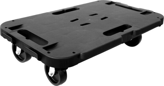 vidaXL Transportvogn svart polypropylen 300 kg