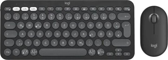 Logitech Pebble 2 Combo Tastatur & Mus UK svart 920 012233
