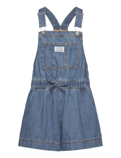 Levi"s Lvg Shortall With Tie At Waist Blue 176 Levi"s Lvg Shortall With Tie At Waist Blue 176