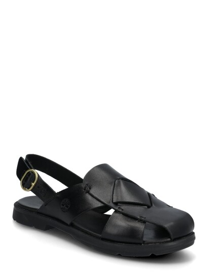 Timberland Calista Bay Backstrap Sandal Black Full Grain   Black   39
