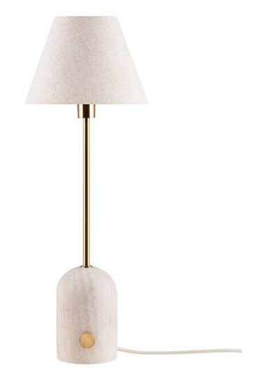 Gino 20 Bordlampe Travertine - Globen Lighting