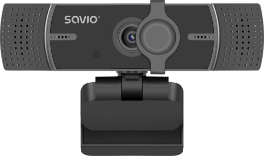 Savio CAK-05 Webkamera 2K Ultra HD 3.7MP USB Klipsfeste Svart