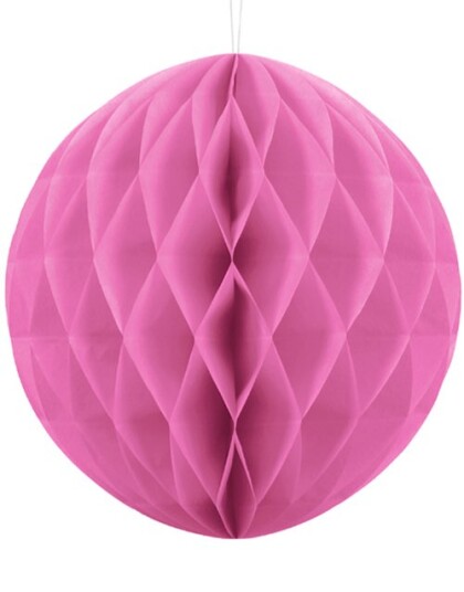 Partydeco Rosa Honeycomb Ball 30 cm