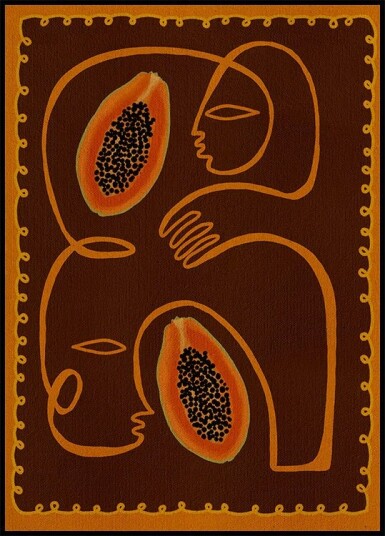 Fruit Fiesta 4 Plakat Plakat / 30x40cm