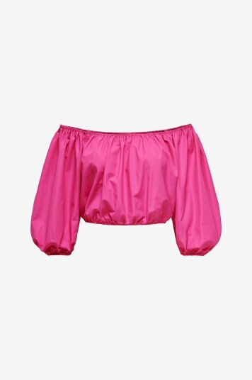 Jdy Bluse jdySelena 3/4 Crop Off Shoulder Top Rosa