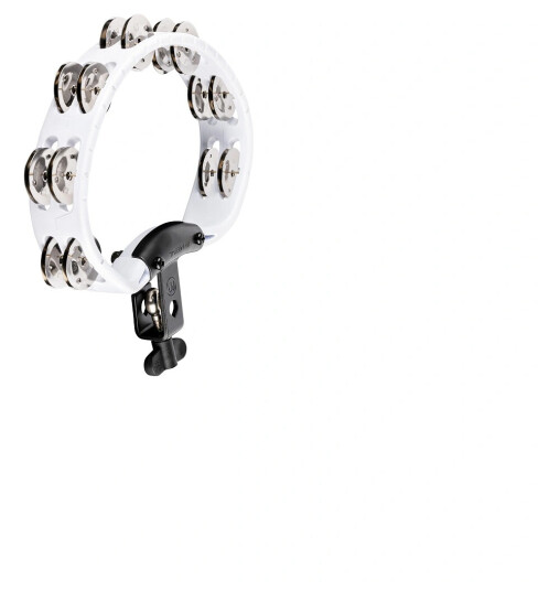 Meinl Htmt2wh Headliner Drum Tamburin 2 Rows, Hvit