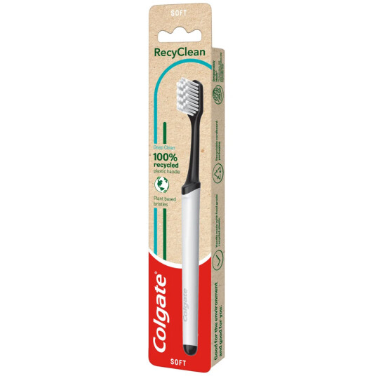 Colgate RecyClean tannbørste MYK Colgate RecyClean tannbørste MYK