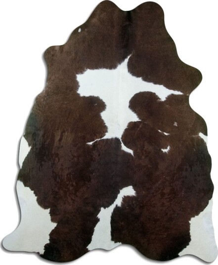 Kuskinn Brun/hvit 1518 Størrelse: 230 x 180 cm