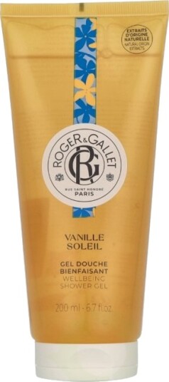 Roger & Gallet Beneficial Shower Gel Vanille Soleil 200 ml