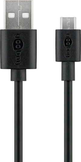Pro USB A Micro USB 2m Svart