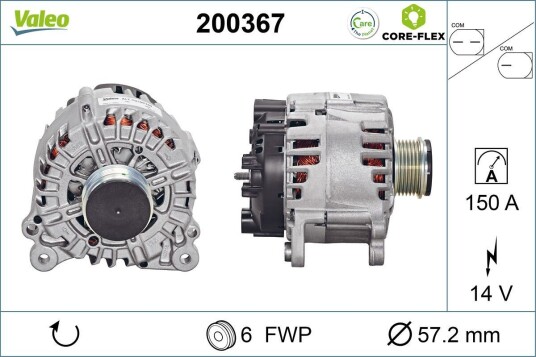 Dynamo VALEO 200367 Dynamo VALEO 200367