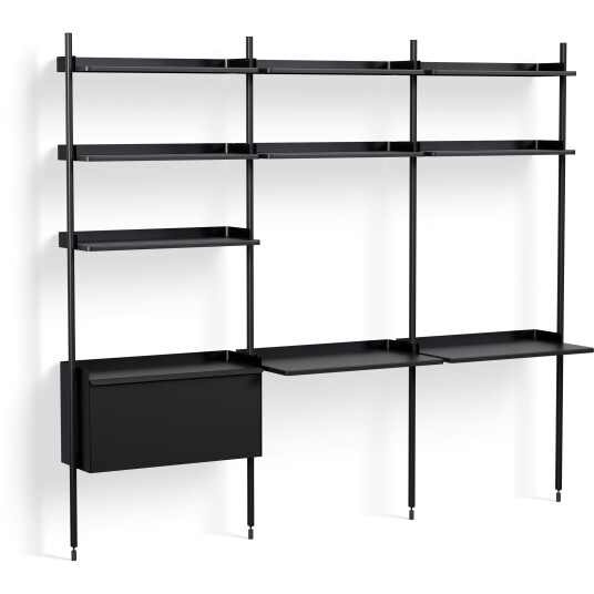 Hay Pier System 13 3 columns PS Black / Black