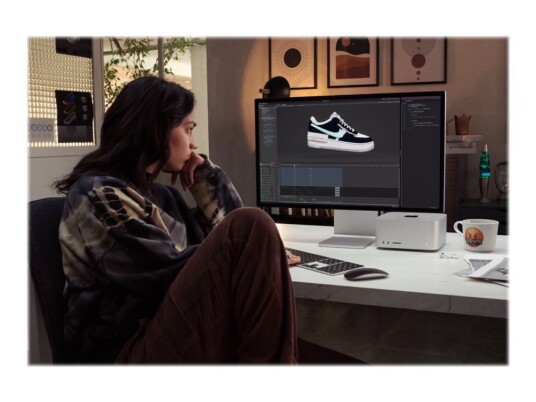 Apple Studio Display 27" 5K Skjerm med Thunderbolt 3 og Høyttalere - Sølv Apple Studio Display 27" 5K Skjerm med Thunderbolt 3 og Høyttalere - Sølv