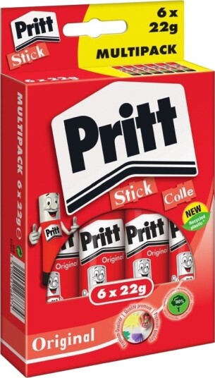 Pritt Pritt Limstift Multipakke 6 X 22 G 9H Ps6bf