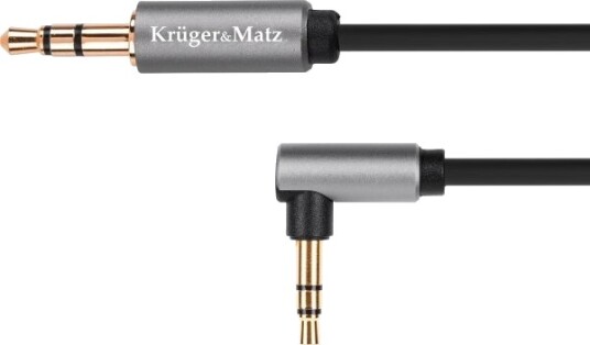 Kruger&Matz 3,5 Mm Jack-Kabel - 3,5 Mm Jack 1,8 M Sølv (Km1233)