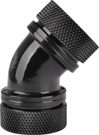 Thermaltake Pacific G1/4 PETG 45° fitting svart CL W098 CA00BL A Thermaltake Pacific G1/4 PETG 45° fitting svart CL W098 CA00BL A