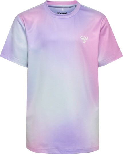 Hummel Junior Gradient Gym T Shirt Short Sleeve Rosa 104