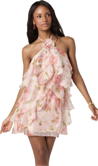 Astr The Label Dame Kjoler Flerfarget XS,