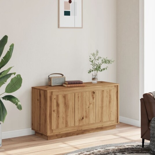 Skjenk artisan eik 102x35x55 cm konstruert tre 8721158443892