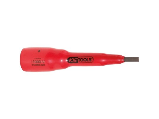 Ks Tools 117.1165 Stikkontakt 1/2" Metrisk 1 Hoder 10 mm Kromvanadiumstål