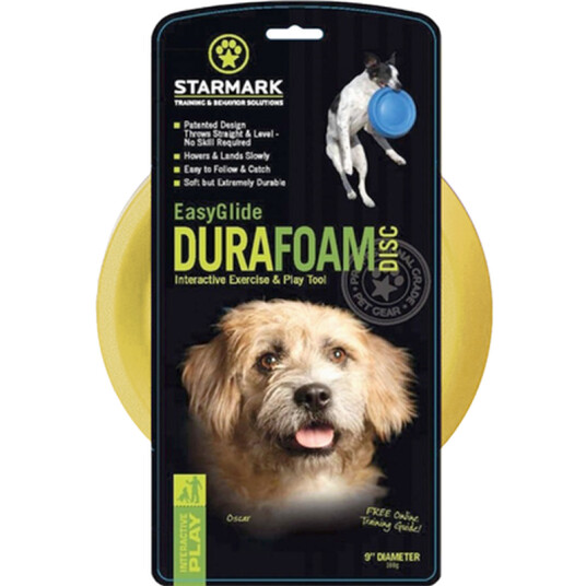 Easy Glide Durafoam Flygende Skive Frisbee Gul 23 cm