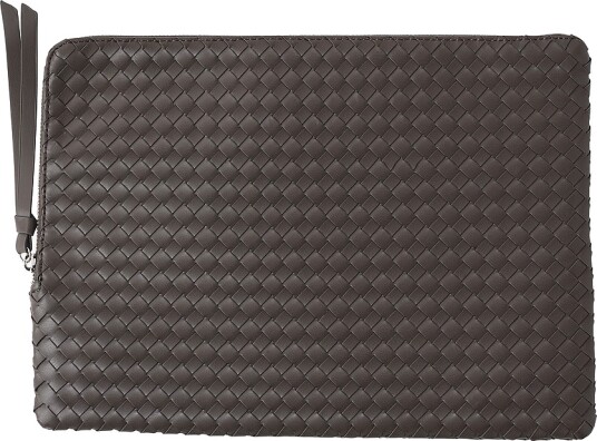 Gina Tricot Laptopveske Braided Laptop Case Brun