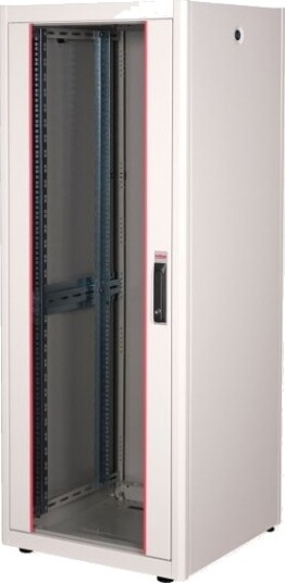 Roline 26.21.0037 Frittstående Hylle 32U 600 Kg Rack Skinner Justerbare Bein 61 Kg